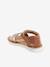 Sandales cuir fille collection maternelle marron 3 - vertbaudet enfant 