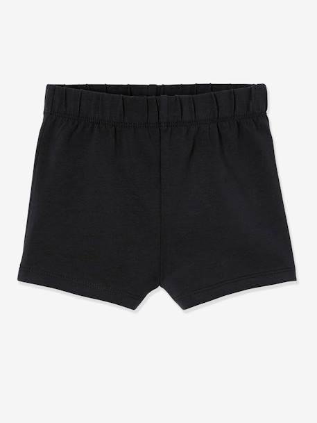 Lot de 2 shorts fille à porter sous robe lot noir+rose 2 - vertbaudet enfant 