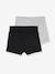 Lot de 2 shorts fille à porter sous robe lot noir+rose 1 - vertbaudet enfant 