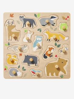 -Puzzle bouton Forêt en bois FSC®