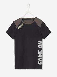 T-shirt de sport garçon matière technique effet colorblock  - vertbaudet enfant