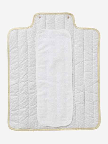 Lot de 2 serviettes de rechange pour tapis à langer nomade blanc 2 - vertbaudet enfant 