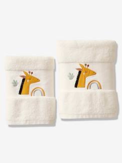 Serviette de bain Girafe  - vertbaudet enfant