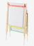 Tableau pliable et réglable en hauteur 3 en 1 en bois FSC® marine+multicolore+Rose 21 - vertbaudet enfant 