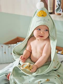 Cape De Bain Bebe Enfant Capes De Bain Eponge Vertbaudet