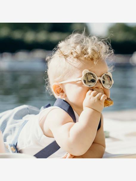 Lunettes Ourson 2-4 ans Ki ET LA BEIGE MOYEN UNI+VERT CLAIR UNI AVEC DECOR 4 - vertbaudet enfant 