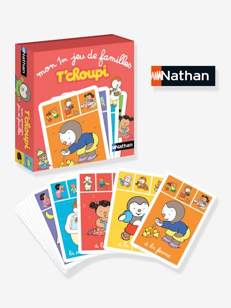 Mon premier jeu de familles T'choupi NATHAN Rouge 2 - vertbaudet enfant 