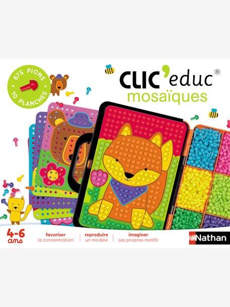 Clic educ mosaïques NATHAN Blanc 1 - vertbaudet enfant 