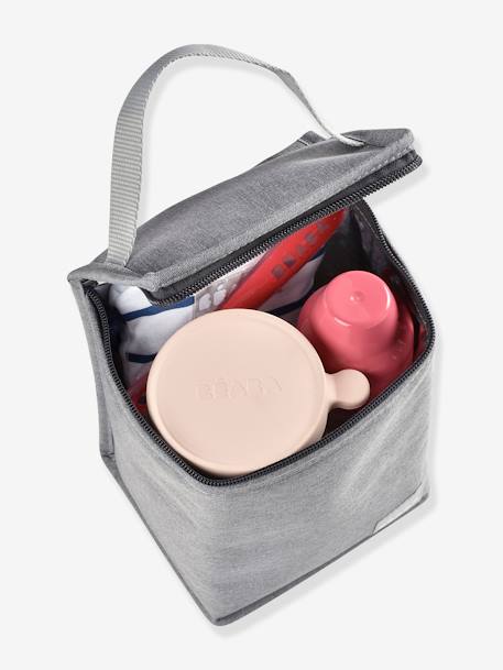 Pochette repas isotherme BEABA Cherry blossom+Dark blue+gris perle+Heather grey+rose poudré+Terracotta 14 - vertbaudet enfant 