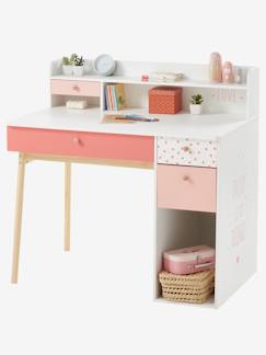 Maison et Déco pas cher - Bureau primaire LIGNE FEERIE rose pas cher prix  prix Bureau Enfant Vertbaudet 139.00 € TTC au lieu de 169 €. Bureau  primaire LIGNE FEERIE : Il