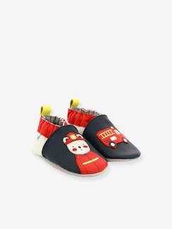 Chaussons Soft Soles Fireman Robeez©  - vertbaudet enfant