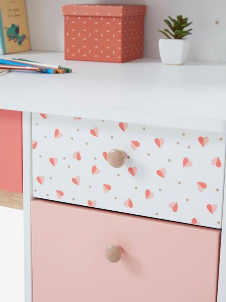 Bureau enfant Léa blanc - bois 9 - vertbaudet enfant 