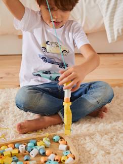 Jouet-Activités artistiques et musicales-Baril de perles en bois FSC®