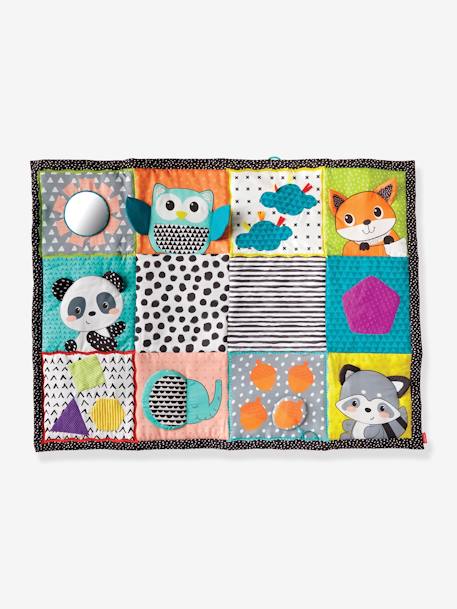 Tapis de jeu multi activités sensoriel Géant Infantino Vert 1 - vertbaudet enfant 