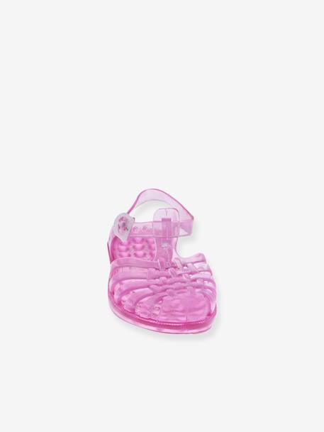 Sandales fille Sun Méduse® argent pailleté+doré pailleté+rose bonbon+rose pailleté 24 - vertbaudet enfant 