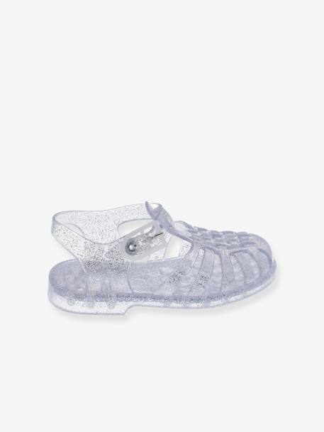 Sandales fille Sun Méduse® argent pailleté+doré pailleté+rose bonbon+rose pailleté 5 - vertbaudet enfant 