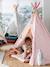 Tipi réversible Petite Sioux FSC® rose 2 - vertbaudet enfant 