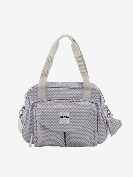 Sac à langer Genève II BEABA bleu imprimé+gris 12 - vertbaudet enfant 