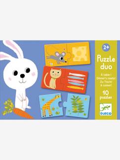 Puzzle duo A table ! DJECO  - vertbaudet enfant