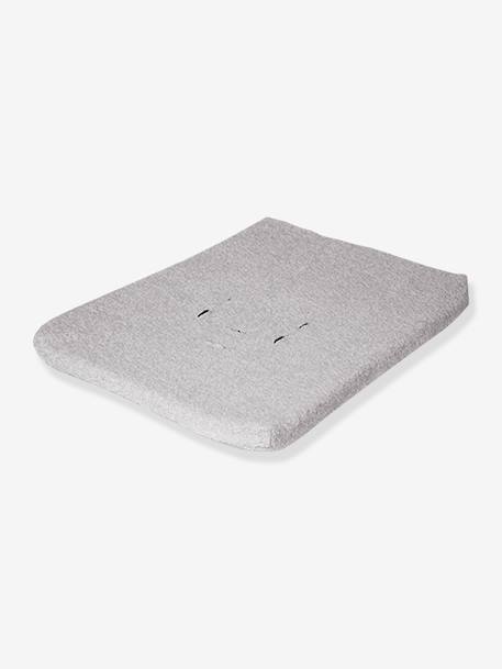 Housse de matelas à langer waterproof Evolux CHILDHOME BLANC+GRIS 2 - vertbaudet enfant 