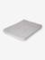 Housse de matelas à langer waterproof Evolux CHILDHOME BLANC+GRIS 2 - vertbaudet enfant 