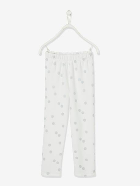 Pyjama en velours 'masque de chat' fille gris 2 - vertbaudet enfant 