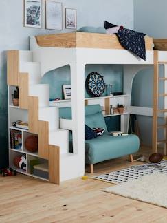 Chambre et rangement-Chambre-Lit bébé, lit enfant-Escalier avec rangement pour combiné EASYSPACE