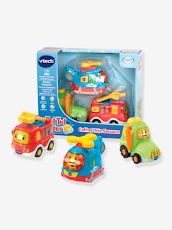 Jouet-Jeux d'imagination-Tut Tut Bolides - Coffret trio secours VTECH