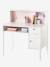 Bureau enfant MAKE A WISH BLANC CLAIR UNI AVEC DECOR 1 - vertbaudet enfant 