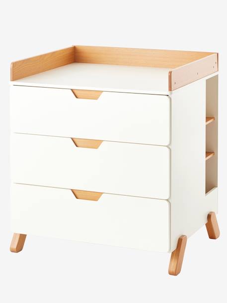 Commode à langer LIGNE PIROUETTE blanc - bois 3 - vertbaudet enfant 