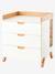 Commode à langer LIGNE PIROUETTE blanc - bois 3 - vertbaudet enfant 