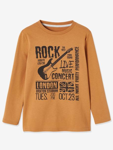 Lot de 3 t-shirts Basics garçon Lot camel 2 - vertbaudet enfant 