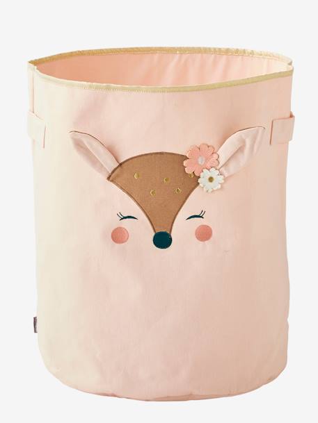 Panier de rangement XL Biche rose 3 - vertbaudet enfant 