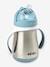 Tasse paille inox (250 ml) BEABA BLEU 3 - vertbaudet enfant 