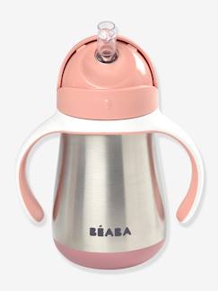 Puériculture-Repas-Tasse paille inox (250 ml) BEABA