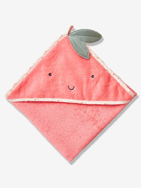 Cape de bain bébé Pommes d'amour rose 4 - vertbaudet enfant 