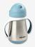 Tasse paille inox (250 ml) BEABA BLEU 4 - vertbaudet enfant 