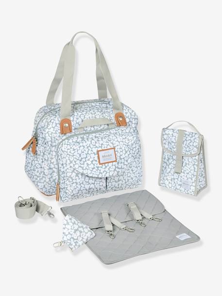 Sac à langer Genève II BEABA Bleu marine+Cherry Blossom+Gris chiné+Gris Tiny Clouds 6 - vertbaudet enfant 