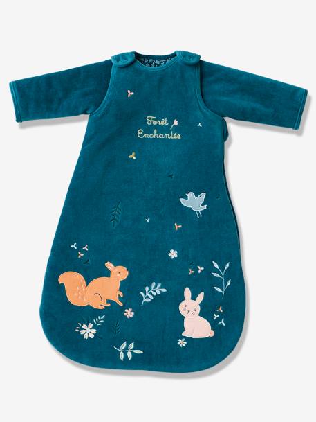 Gigoteuse manches amovibles FORET ENCHANTEE BLEU 2 - vertbaudet enfant 