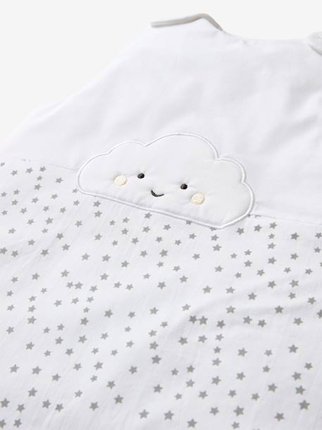 Gigoteuse sans manches NUAGE BLANC blanc / gris 3 - vertbaudet enfant 