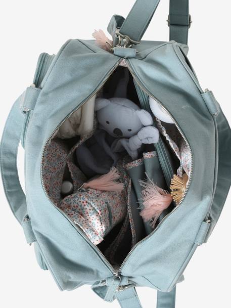 Sac à langer multipoches Family VERTBAUDET bleu+sable 6 - vertbaudet enfant 