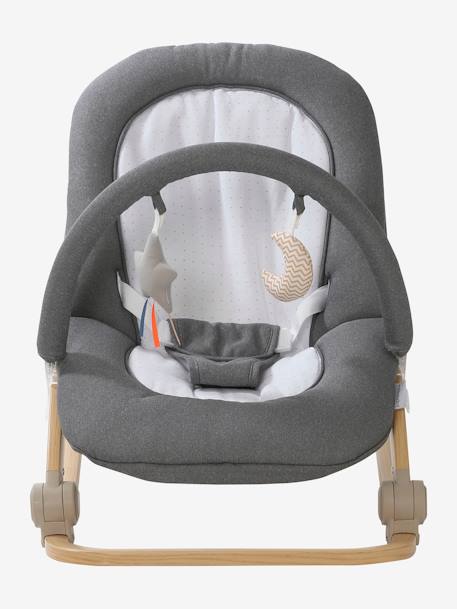 Transat avec arche Babydream gris/blanc - Vertbaudet