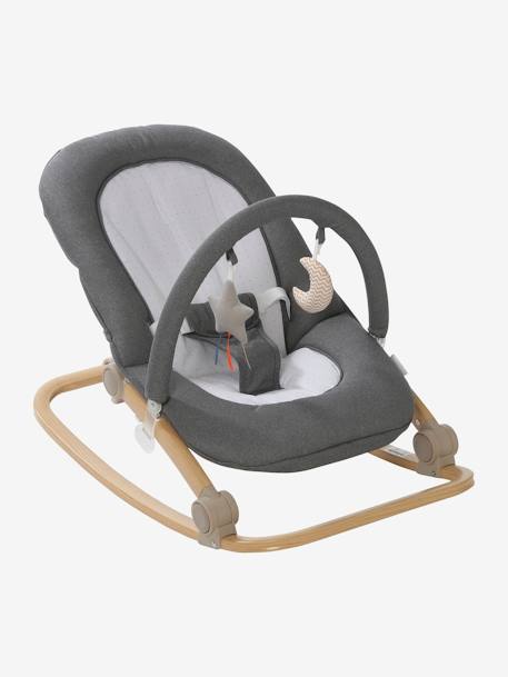 Transat avec arche Babydream curry+gris/blanc+tilleul 8 - vertbaudet enfant 