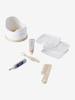 Jouet-Poupons et poupées-Set accessoires hygiène poupon en bois FSC®