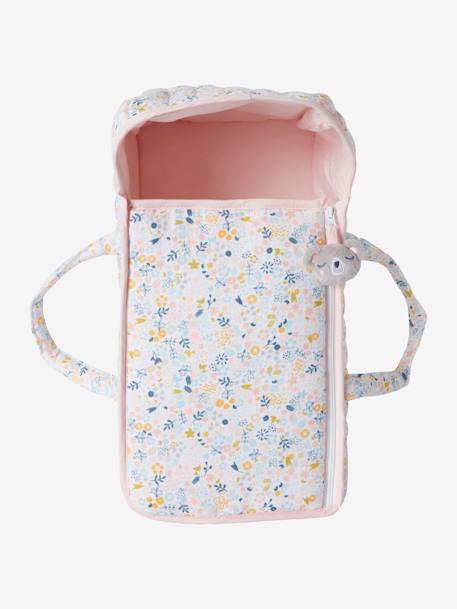 Couffin poupon en gaze de coton rose 1 - vertbaudet enfant 