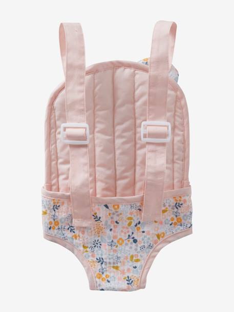 Porte-bébé poupon en gaze de coton rose 1 - vertbaudet enfant 