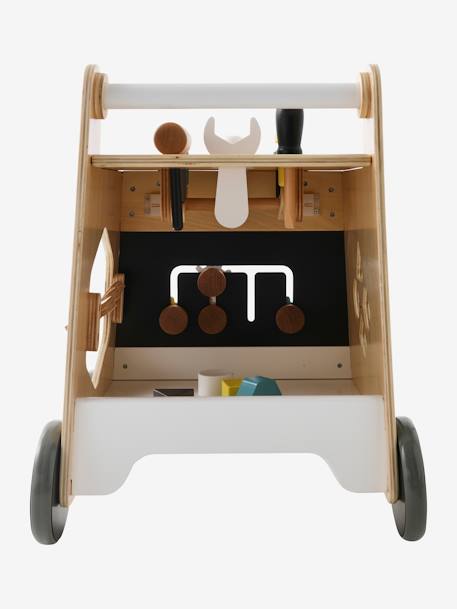 Chariot de marche bricolage en bois FSC® BEIGE 5 - vertbaudet enfant 