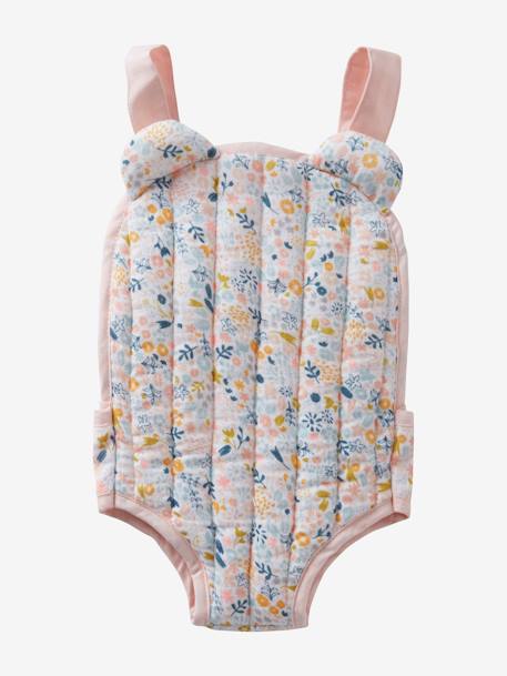 Porte-bébé poupon en gaze de coton rose 4 - vertbaudet enfant 