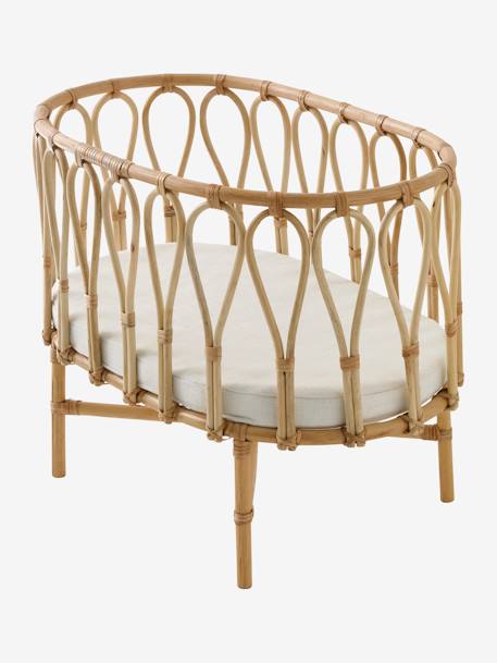 Lit poupon en rotin beige 5 - vertbaudet enfant 