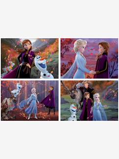 Jouet-Jeux éducatifs-Puzzles-Lot de 4 puzzles progressifs de 50 à 150 pièces Disney® Reine des neiges 2 EDUCA